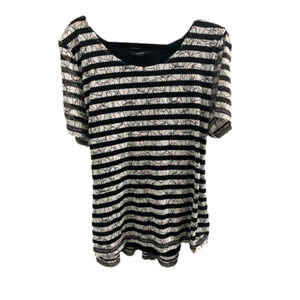 Alfani size XLarge short sleeve fancy shirt